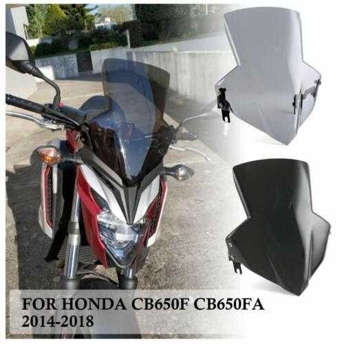 parbriz Honda cb650 f 2014-2017 cb 650 f fumuriu NOU cu suport