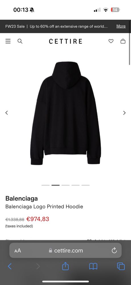 Hoodye Balenciaga 100% original !!!