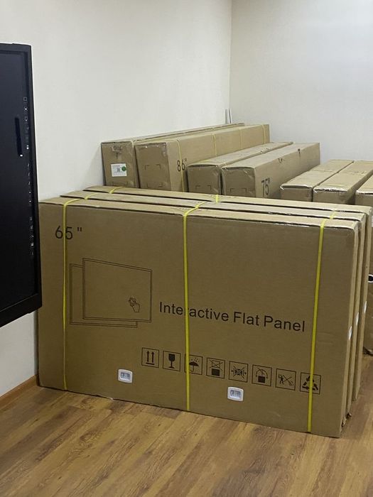 Интерактивный панель 55/65/75/86 Ножка роликовый Установка есть