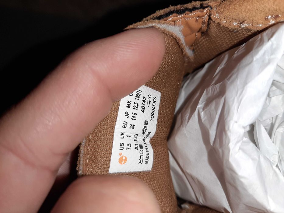 Детски обувки Timberland