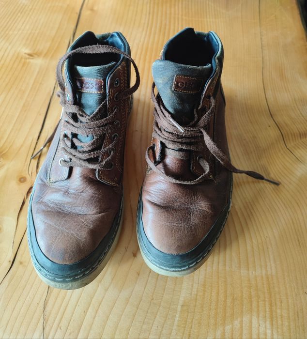 Мъжки  водоустойчиви боти до глезена Geox Amphibiox Respira обувки 40