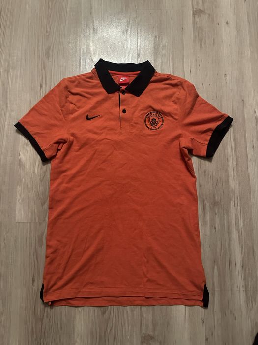 Тениска тип поло на Nike с емблема на Manchester City размер М