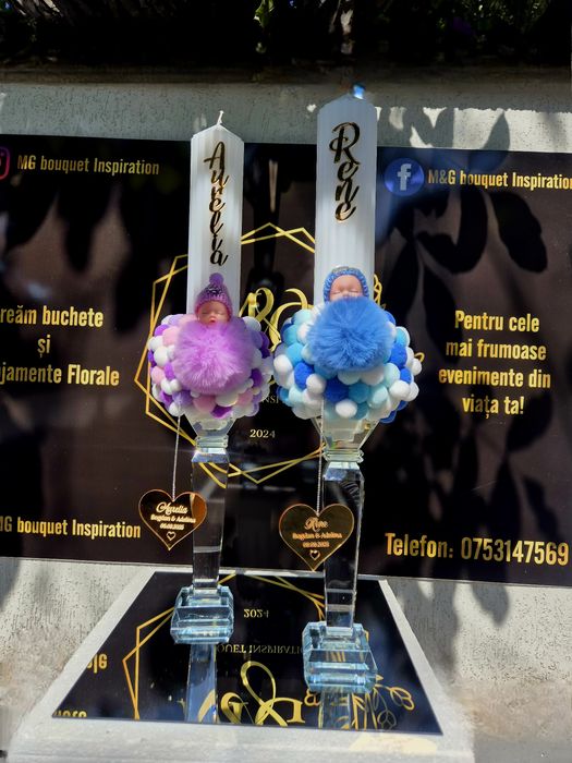 Lumanari de cununie model 2025