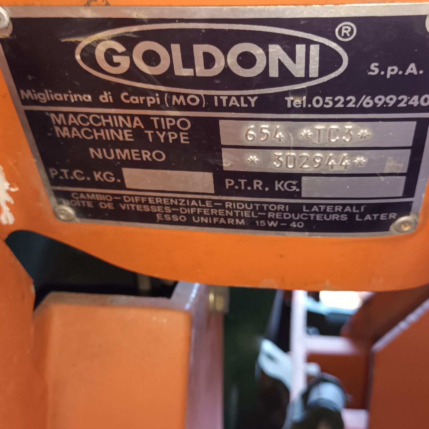 Tractor l Goldoni vit-pom 55 Cp 4x4