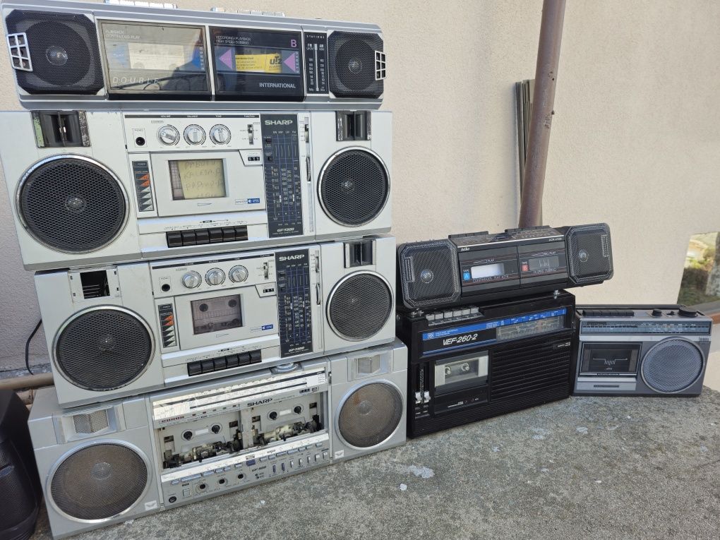Boombox Sharp, Hitachi, Lasonic, International / бартер /