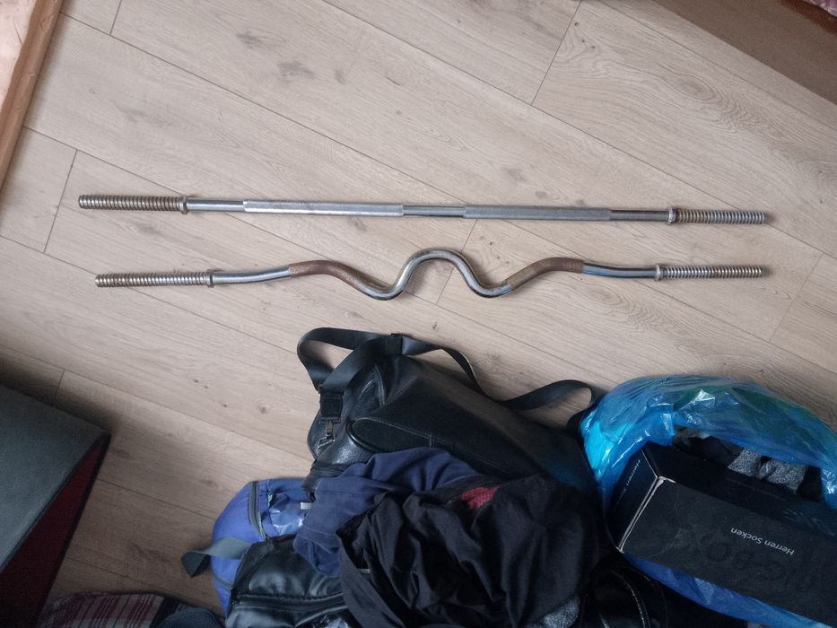 Продам блины диски на штангу гантели, пара 20кг, грифы 120см