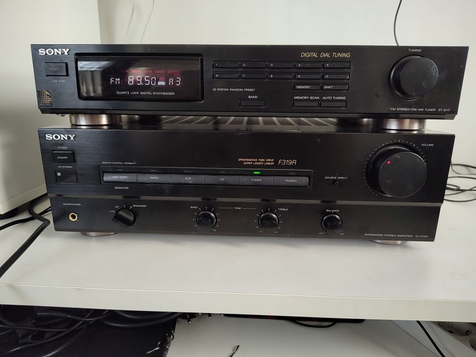 Усилвател SONY TA-F319R + Тунер SONY ST-S117