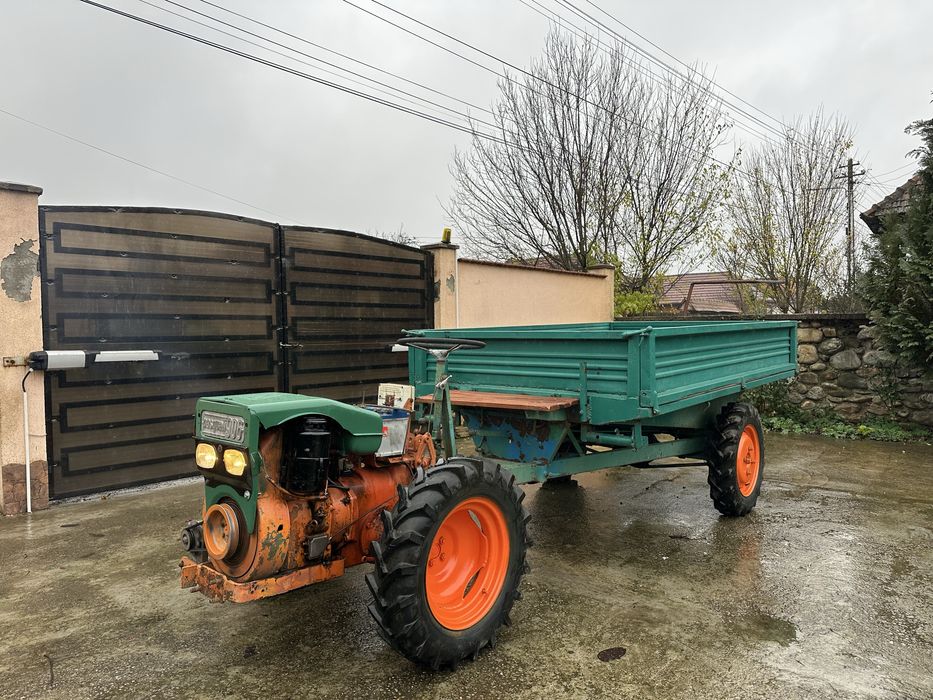 Motocultor tractoras 4x4 diesel Pasquali 1 piston 16 cp