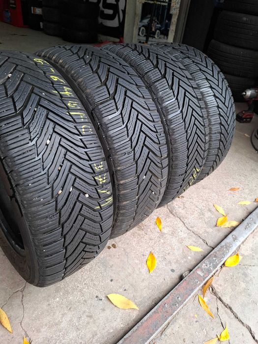 4 Зимни гуми Мишелин 205/55/16 ДОТ21 (безплатно поставяне)