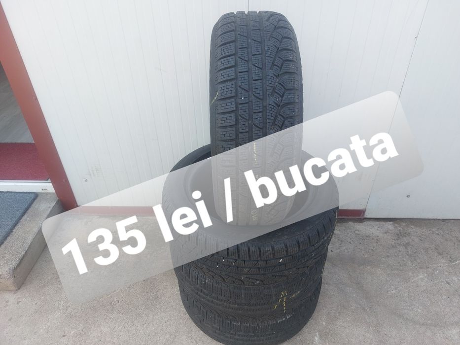 135 lei bucata! Set anvelope M+S/IARNA 205 55 17 Pirelli 2020! 7 mm