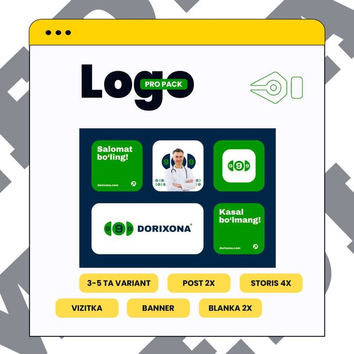 Grafik dizayn Xizmati I Услуги графического дизайна