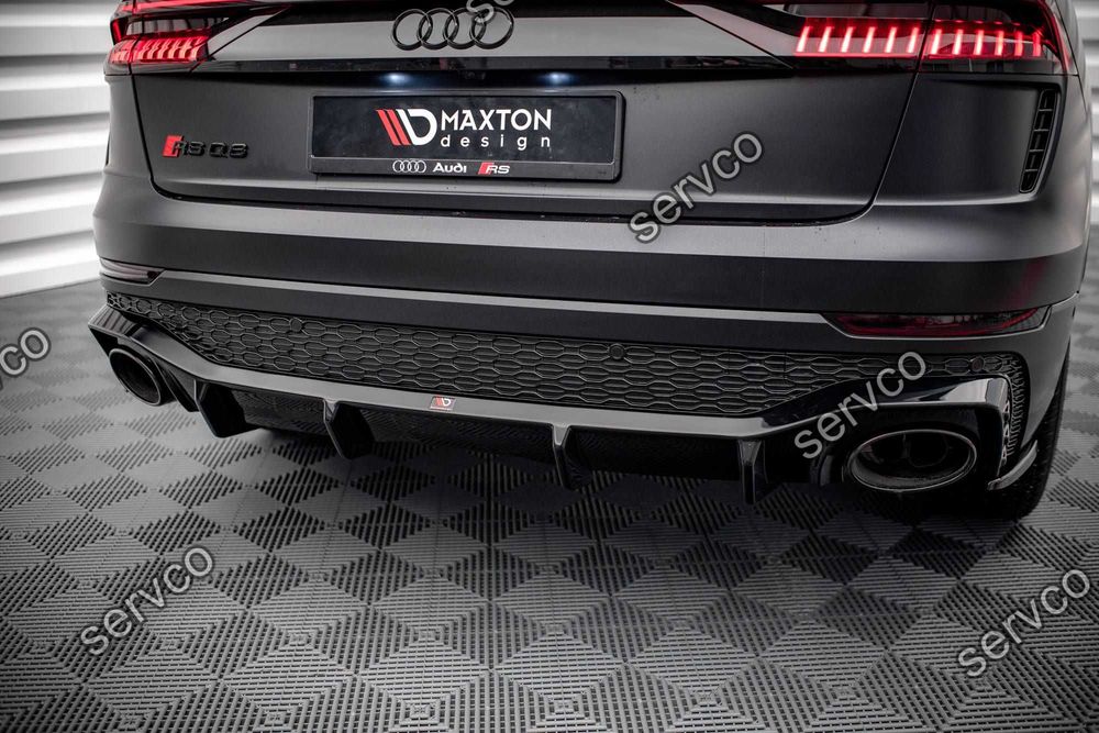 Prelungire difuzor bara spate Audi RSQ8 Mk1 2019- v7 - Maxton Design