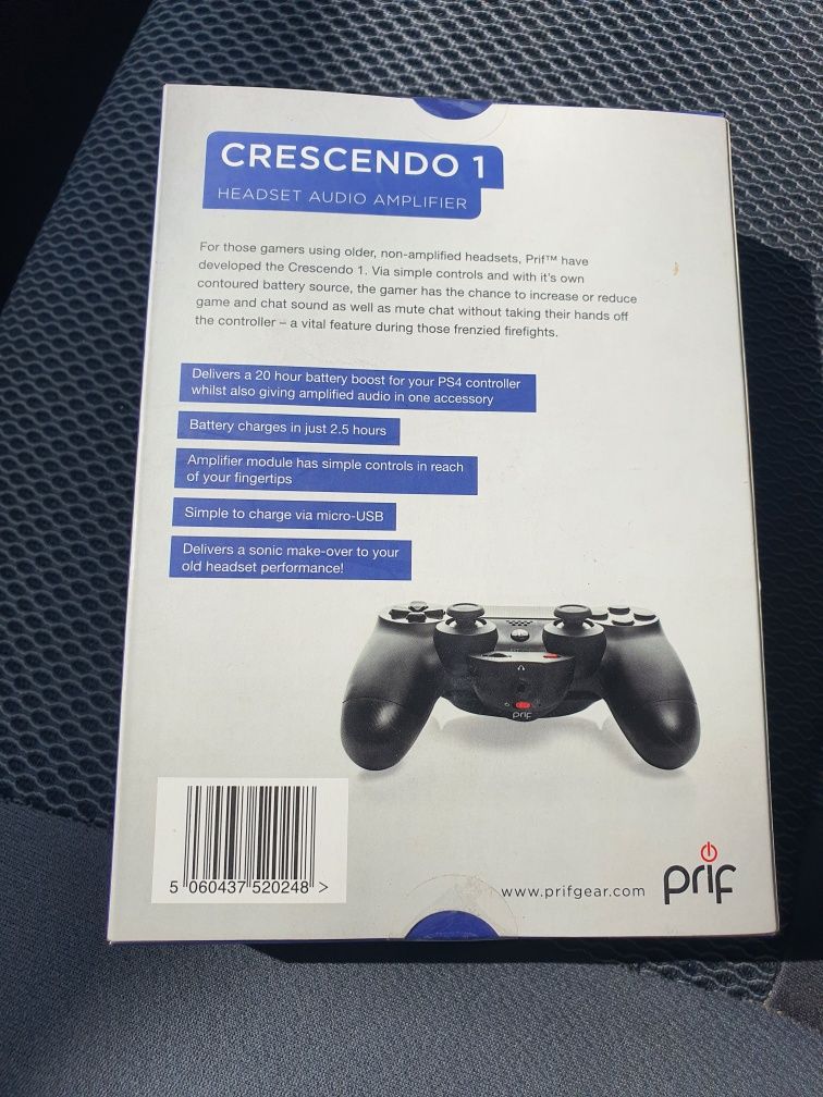 Усилвател PRIF Crescendo 1 вкл. батерия за PS4