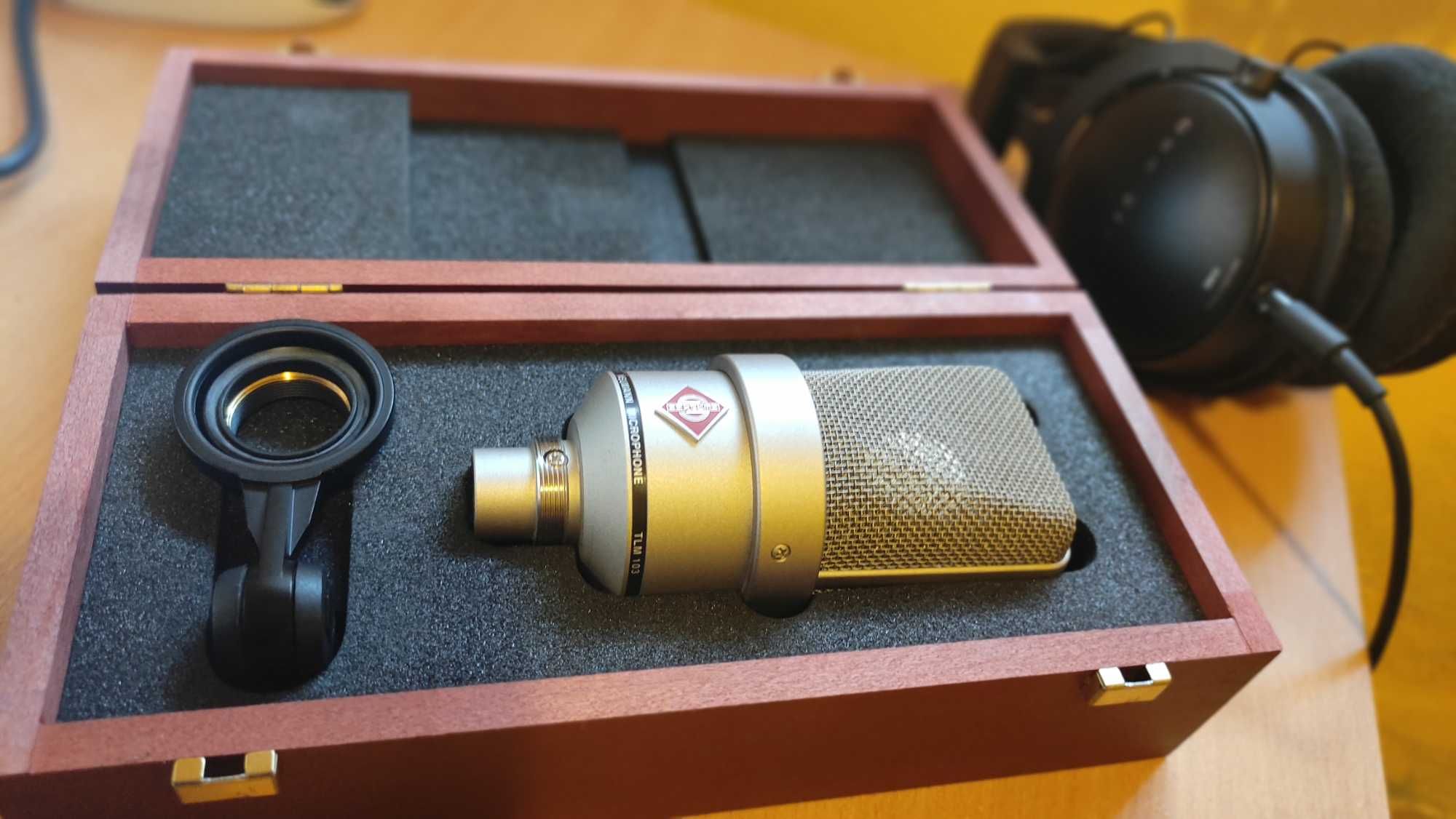 Продавам употребяван кондензаторен микрофон Neumann TLM 103