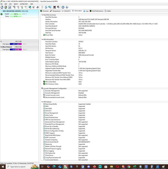 Hard disk desktop Western Digital WD Purple 3.5 2TB 5400rpm 64MB SATA3