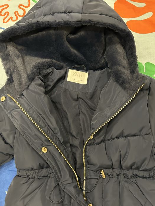 Зимно яке за момиче ZARA