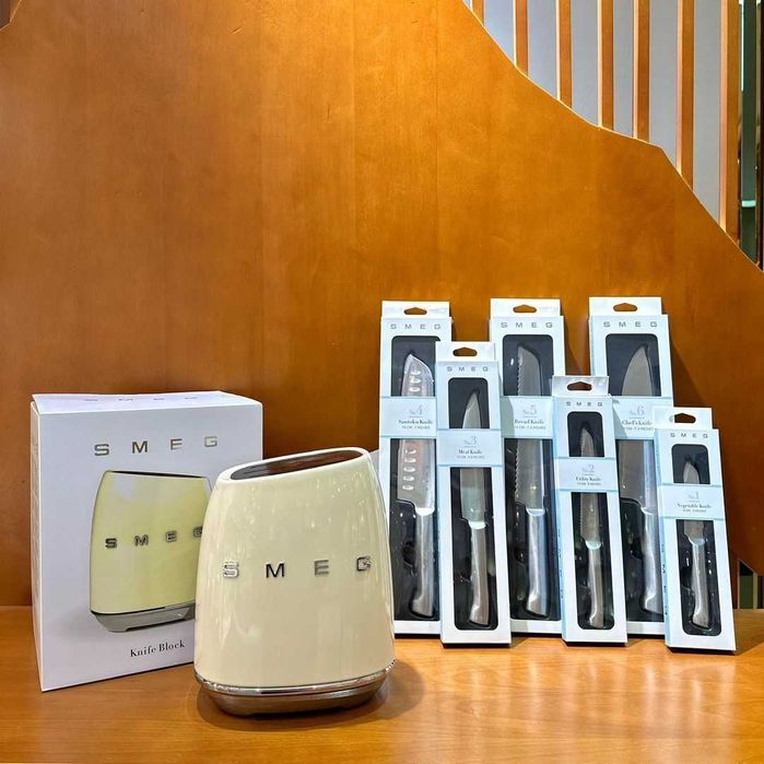 Smeg набор ножей для кухни 6шт