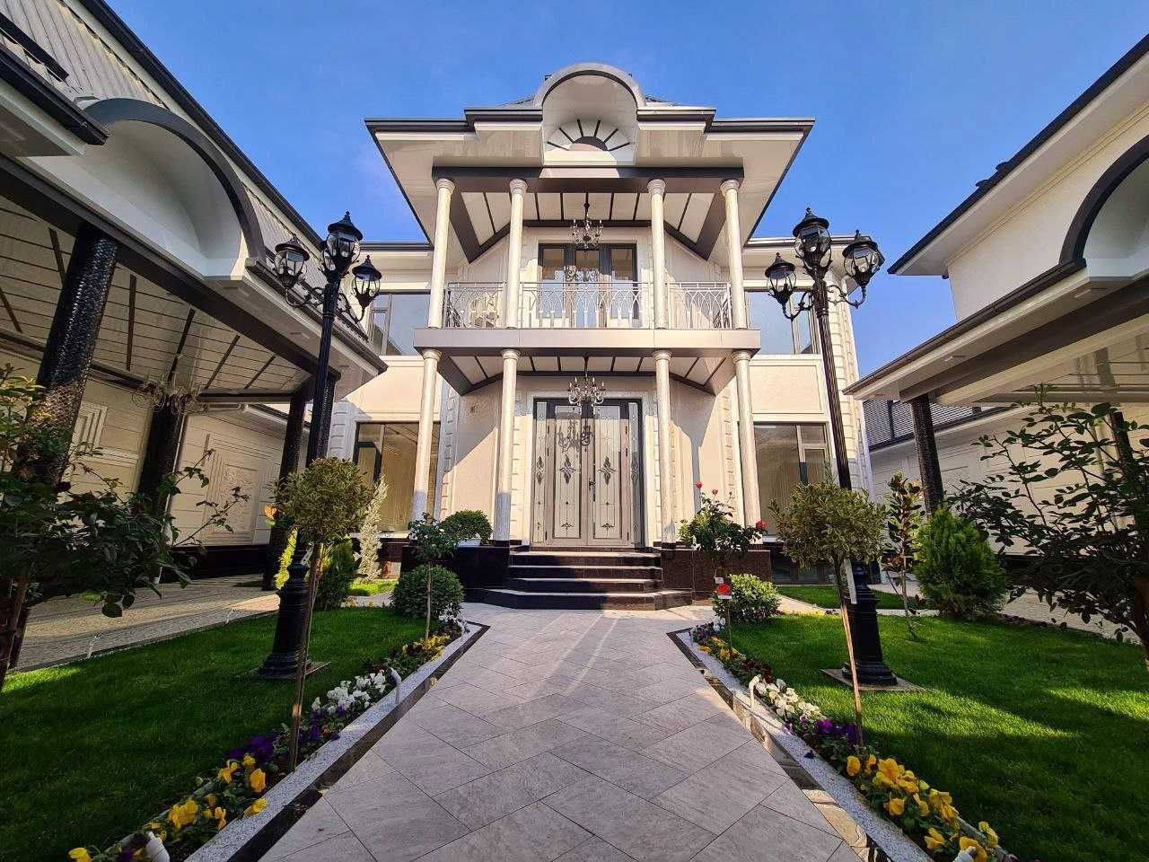 Продаётся Евро дом 7 соток 3-уровня Сауна Бассейн ор-р Амир Темур !