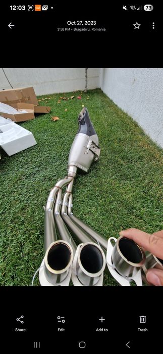 Evacuare full Akrapovic carbon Honda CB650R