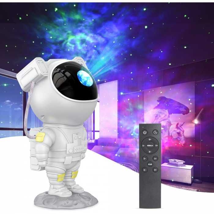 Lampa veghe copii Led proiector Galaxy Astronaut Starry Sky