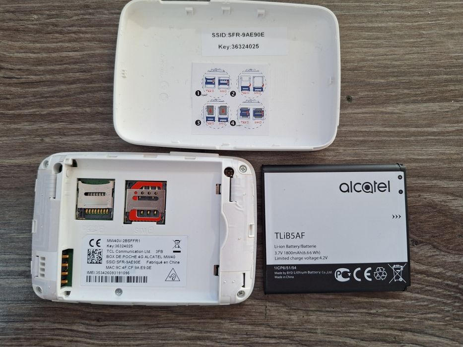 Router wireless portabil Alcatel