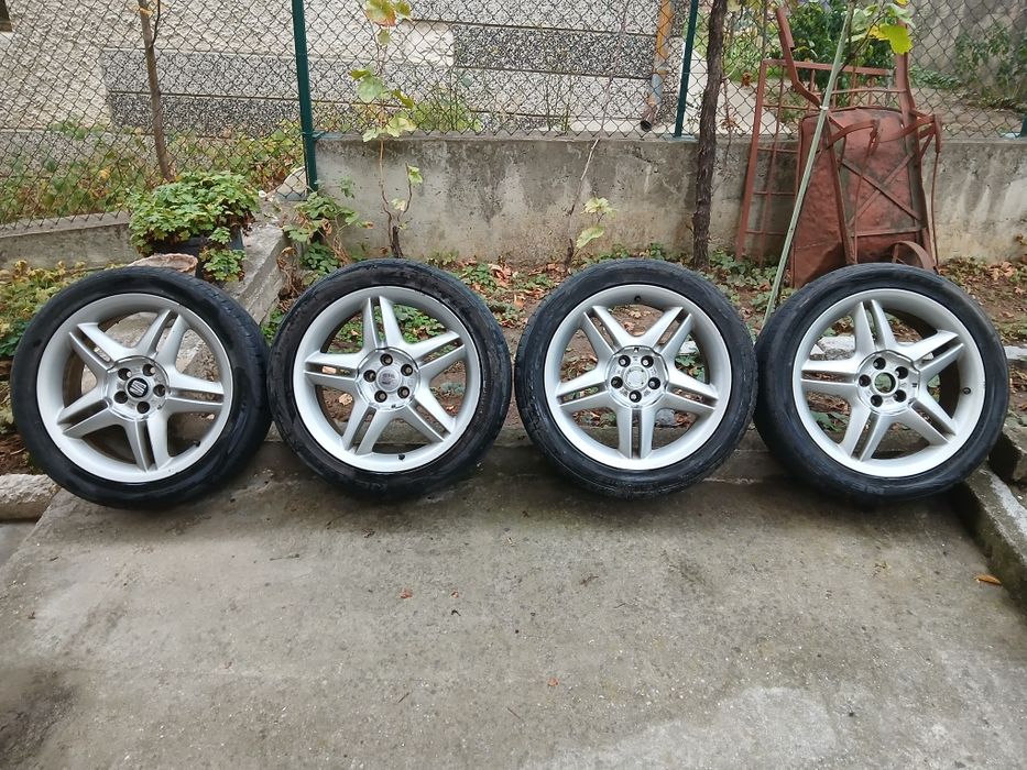 Оригинални Алум джанти 17цола за Seat.leon.ibiza.FR.vw Golf.4.5×100.