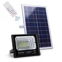 Градински соларен LED комплект, Соларен панел, LED прожектор, Дистанци