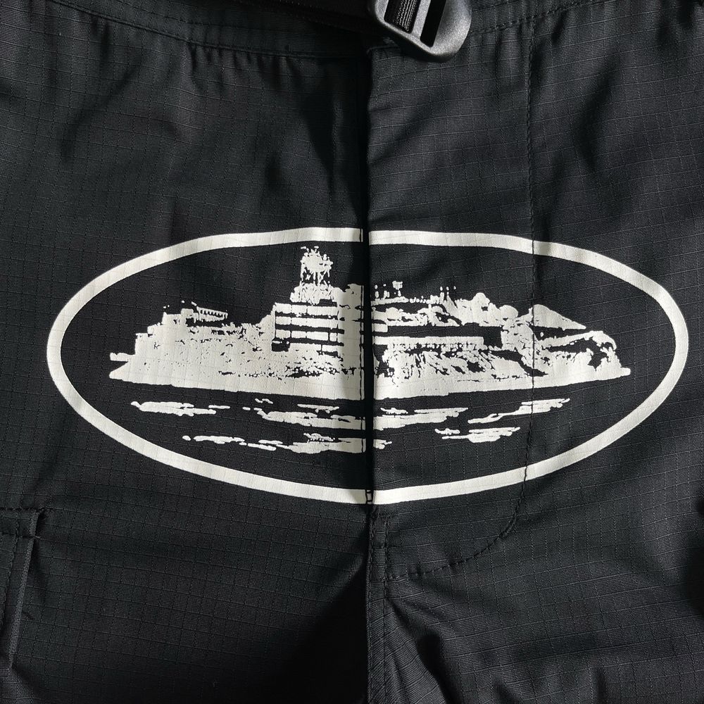 Corteiz cargos black and white оригинални