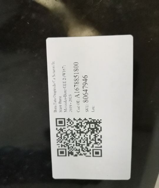 Предна броня Оригинална със сензори в добро състояние Мерцедес-Бенц /