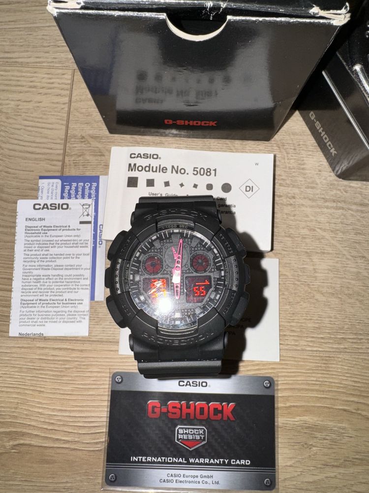 G-SHOCK часовник No.5081