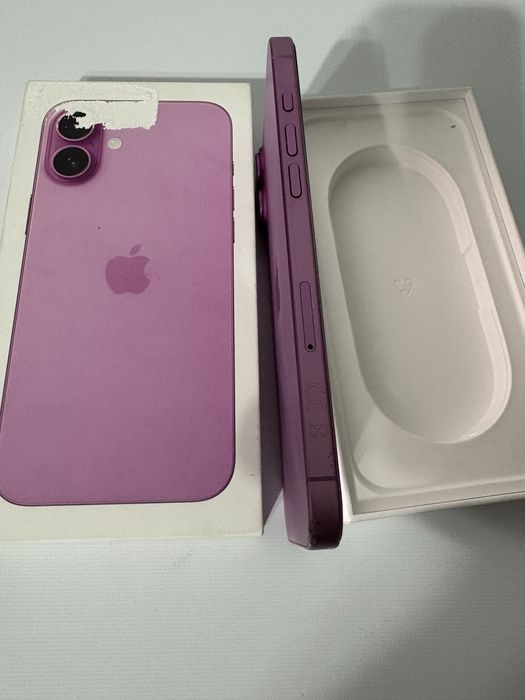 iPhone 16 plus pink/100% baterie garanție