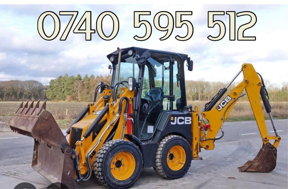 MINI BuldoExcavator jcb 1cx de inchiriat TULCEA