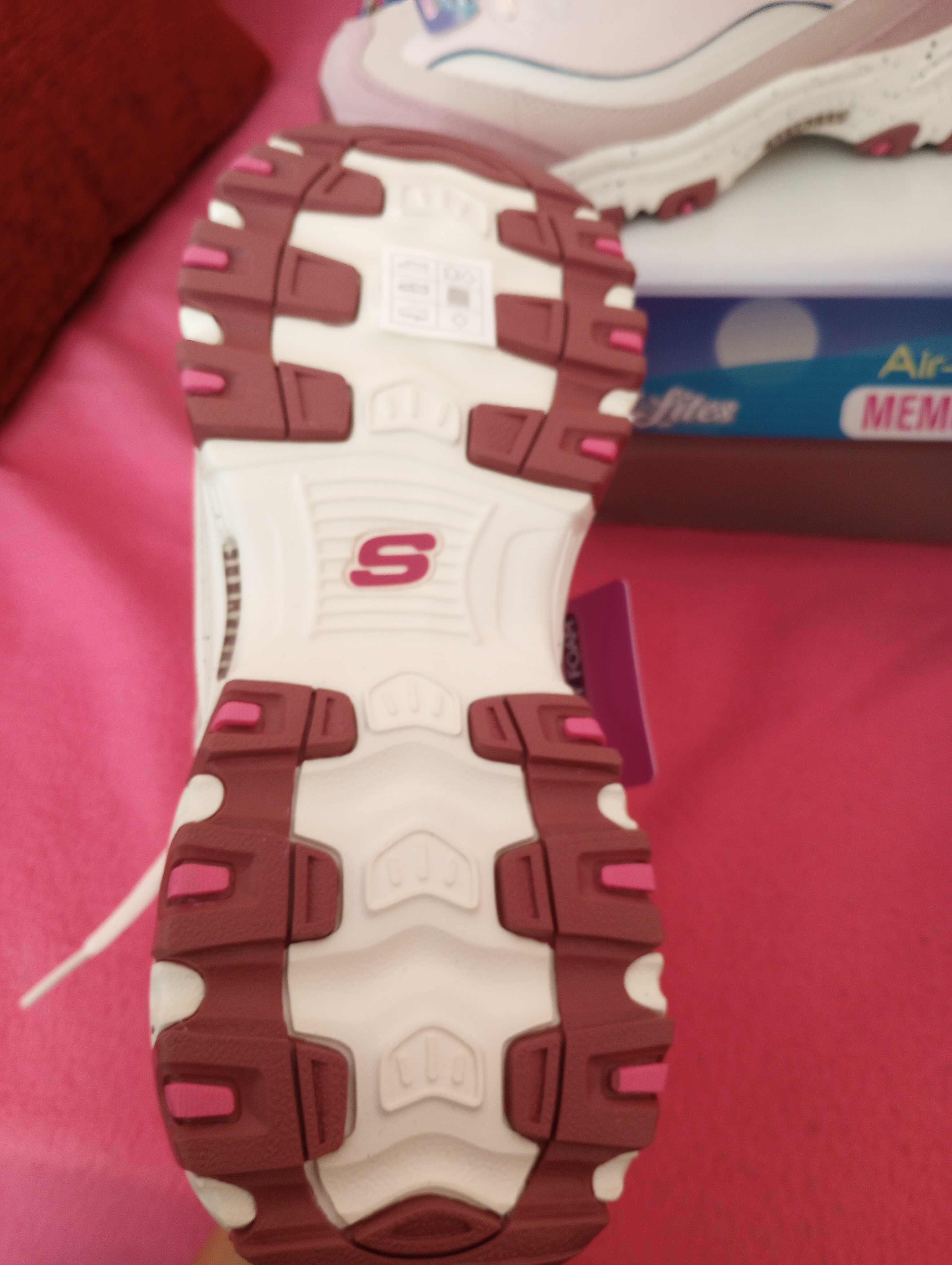 Дамски обувки Skechers D'LITES Скечърс розови