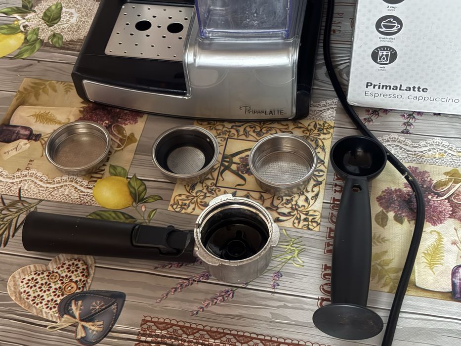 Espressor semi-automat Prima Latte Argintiu Breville