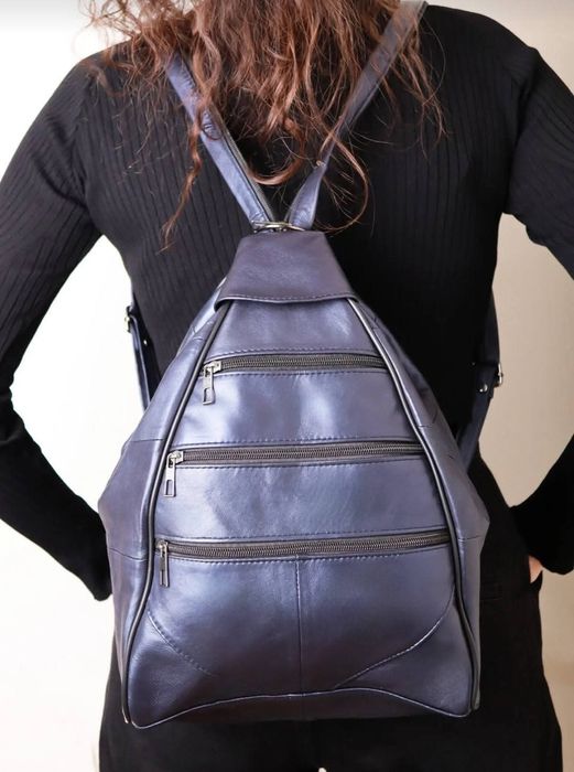 Дамска Раница 100%Естествена Кожа