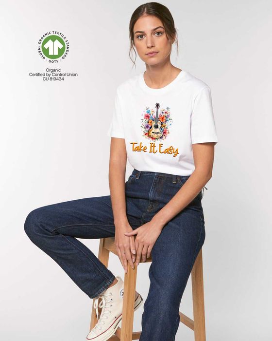 Тениски с надпис Take it Easy