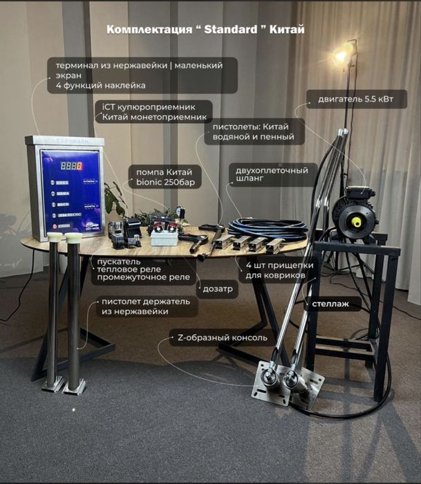 Автомойка самообслуживание Easy Wash Оборудование Мойка
