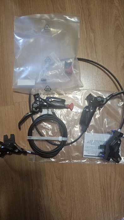 Set frane Sram G2 Ultimate carbon, 4 pistoane, noi