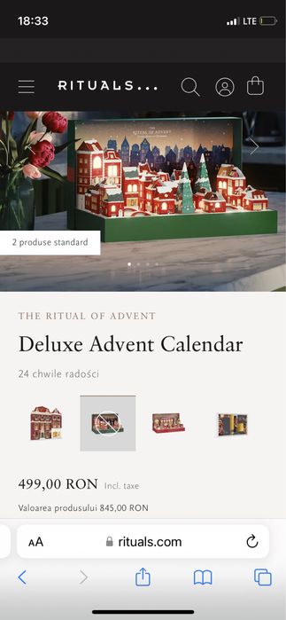 Calendar advent Rituals…