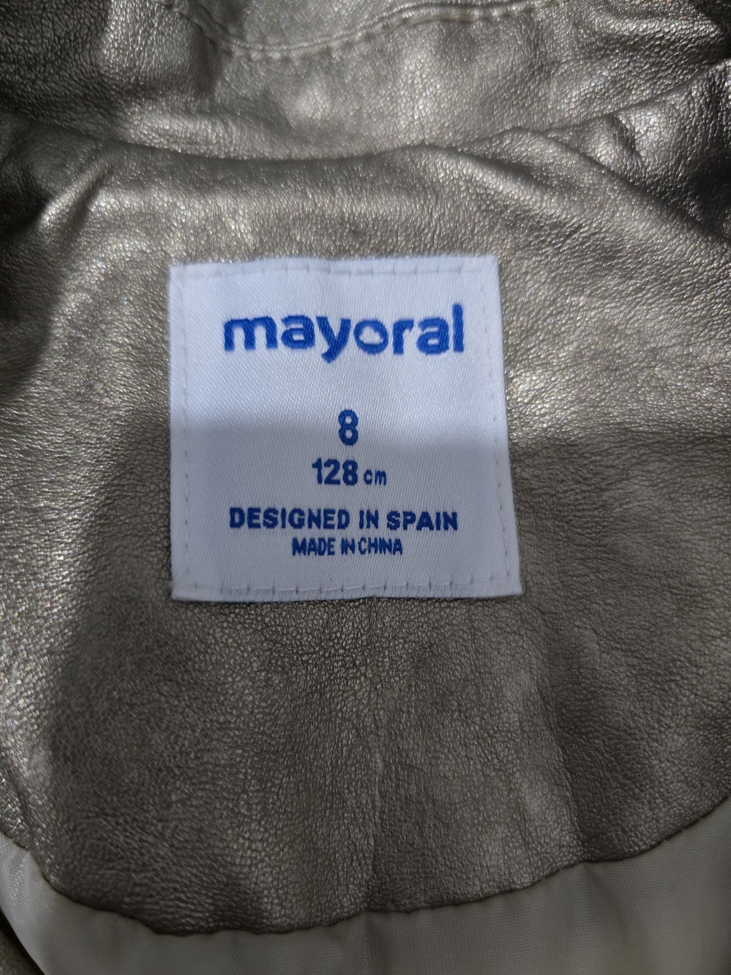 Детско късо кожено яке Mayoral