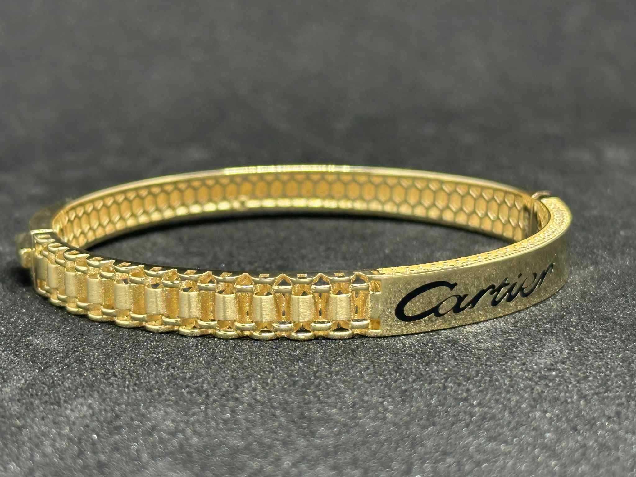 Златна гривна Cartier - 12.56гр / 14к/585