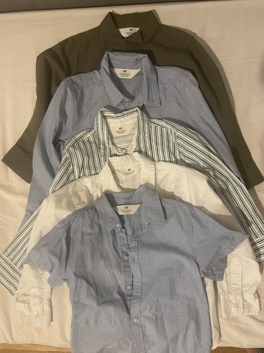 Lot camasi H&M purtate o singura data ,