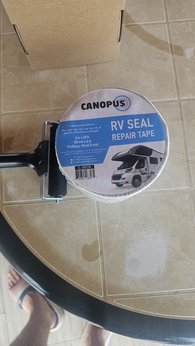 Bandă etansare rulotă