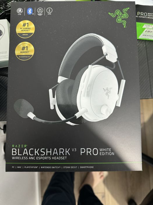 Căști gaming wirelessRazer BlackShark V3 Pro noi, sigilate