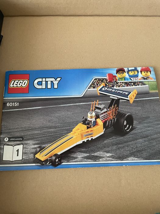Lego City 60151 Transportor de dragster