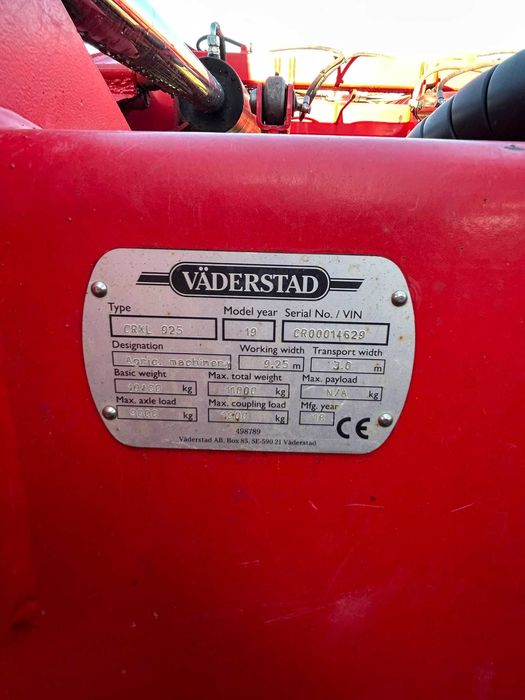 Vaderstad Carrier XL 925 TOPDOWN 700