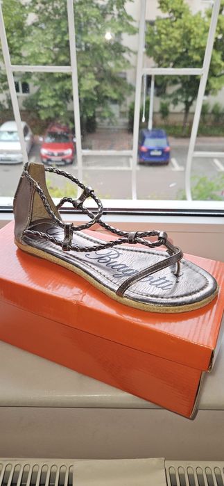 Sandale Laura Biagioti din piele naturala