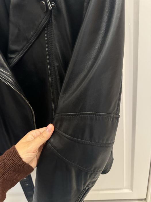 Дамско Кожено яке от агнешка кожа