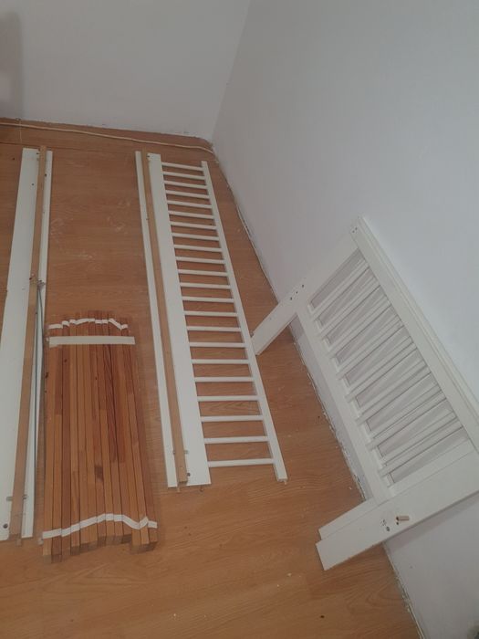 Patut copii 180x80cm cu saltea, huse si somiera