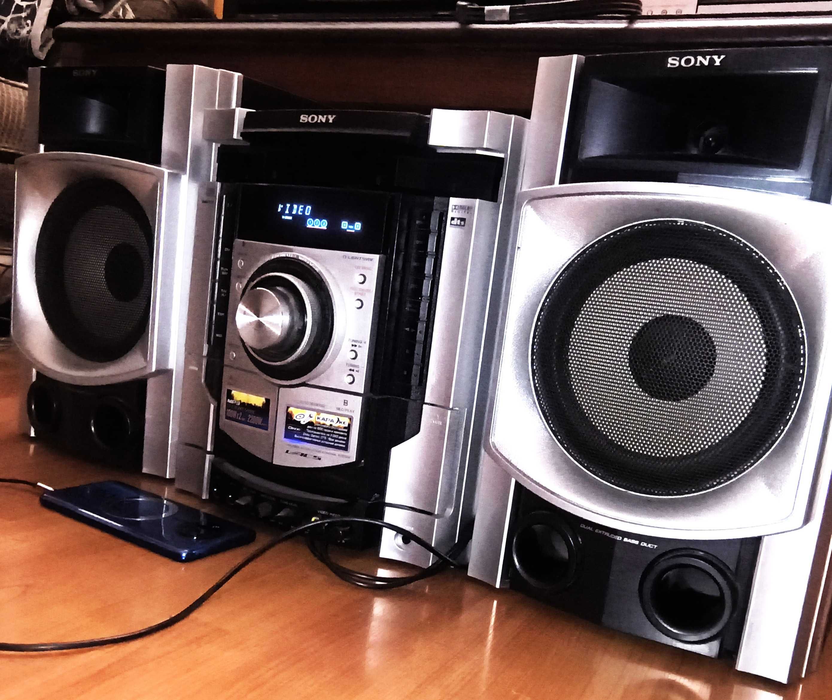 Sony MHC-GNZ77D музыкальный центр/ Bluetooth /АУКС/оптика